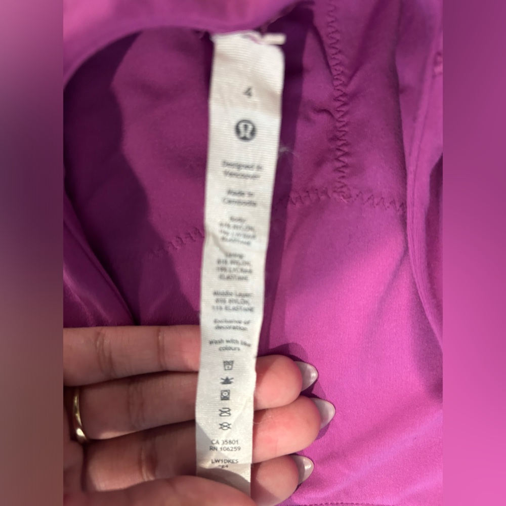 Lululemon Workout Halter Top Align Material - image 3